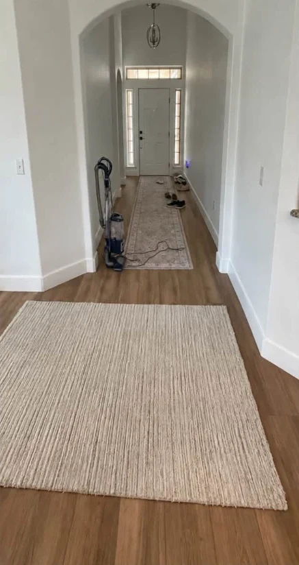 Hallway & Entry after remodel by Sinnwell Building Group